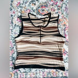 Vintage Angelica Val Sweater Tank